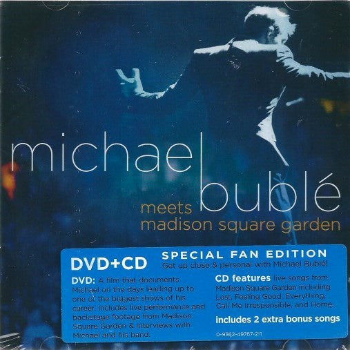 Michael Bublé : Meets Madison Square Garden (CD, Album + DVD-V, NTSC + S/Edition, Fan)