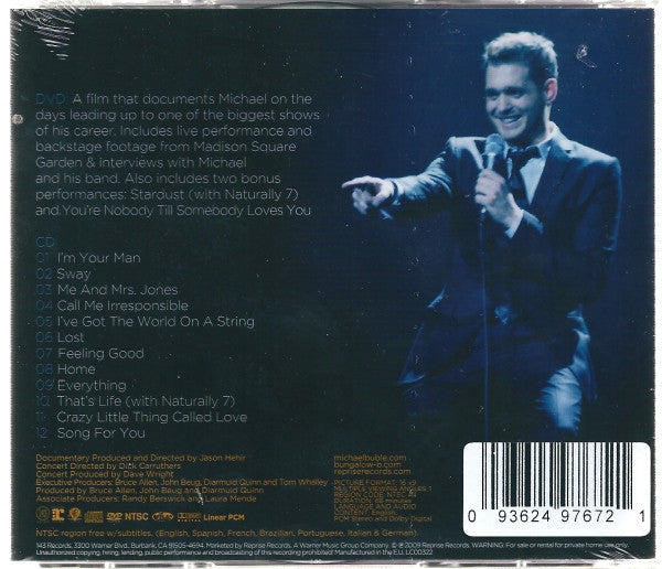 Michael Bublé : Meets Madison Square Garden (CD, Album + DVD-V, NTSC + S/Edition, Fan)