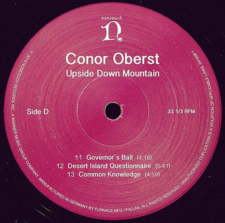 Conor Oberst : Upside Down Mountain (2xLP, Album, 140 + CD, Album)