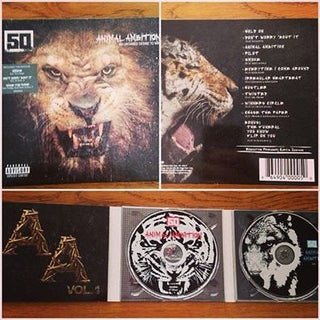 50 Cent : Animal Ambition (An Untamed Desire To Win)   (CD, Album + DVD + Dlx)