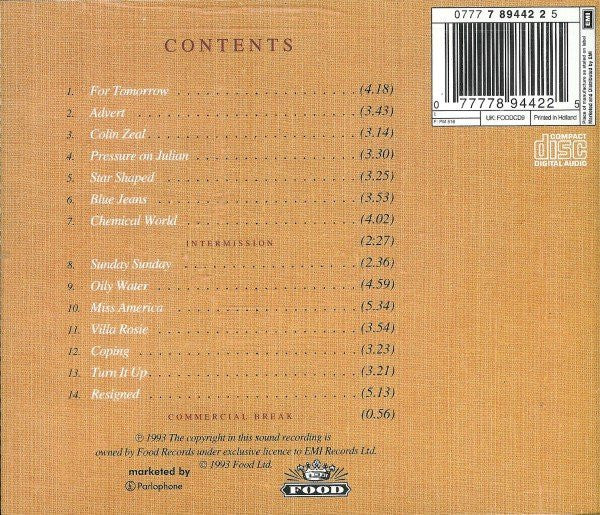 Blur : Modern Life Is Rubbish (CD, Album, RP)