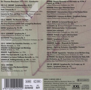 Sir Thomas Beecham : Beecham - The Maestro (10xCD, Comp)