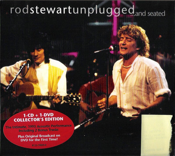 Rod Stewart : Unplugged ...And Seated (CD, Album, RE + DVD-V + Col)