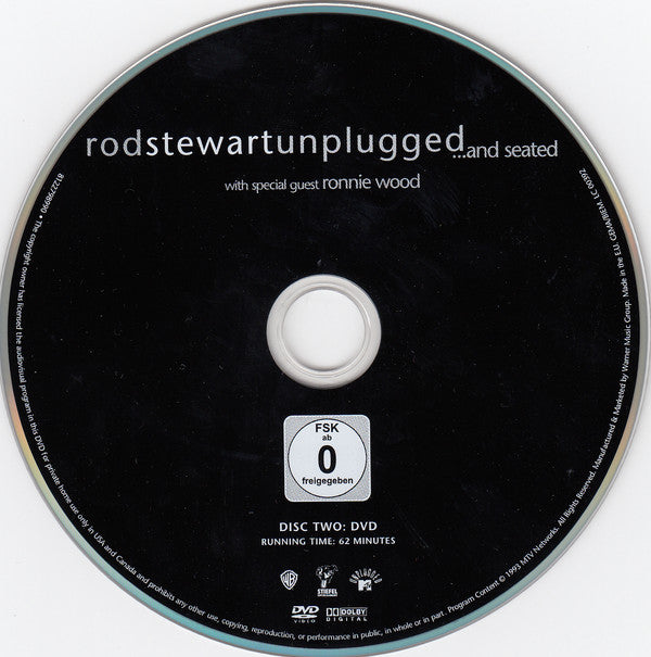 Rod Stewart : Unplugged ...And Seated (CD, Album, RE + DVD-V + Col)