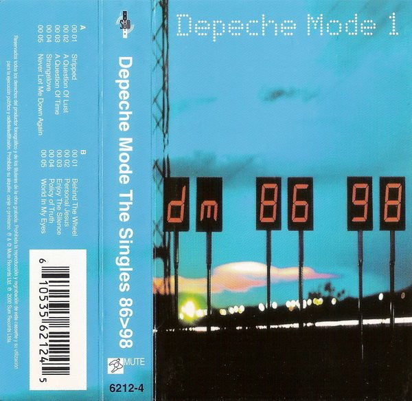 Depeche Mode : The Singles 86>98 (2xCass, Comp, RE, RM)