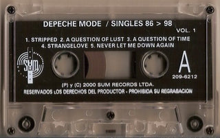 Depeche Mode : The Singles 86>98 (2xCass, Comp, RE, RM)