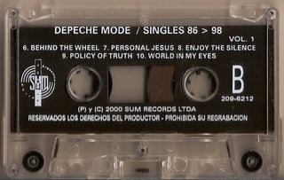 Depeche Mode : The Singles 86>98 (2xCass, Comp, RE, RM)