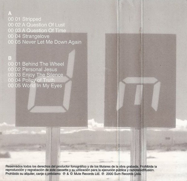Depeche Mode : The Singles 86>98 (2xCass, Comp, RE, RM)