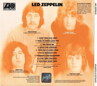 Led Zeppelin : Led Zeppelin (CD, Album, RE, RM, Gat)
