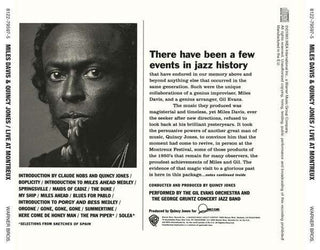 Miles Davis & Quincy Jones : Live At Montreux (CD, Album, Ltd, RE, RM)