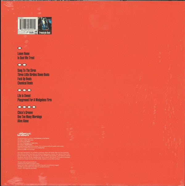 The Chemical Brothers : Exit Planet Dust (2xLP, Album, RP)