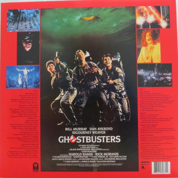 Various : Ghostbusters (Original Soundtrack Album) (LP, Album, RE)