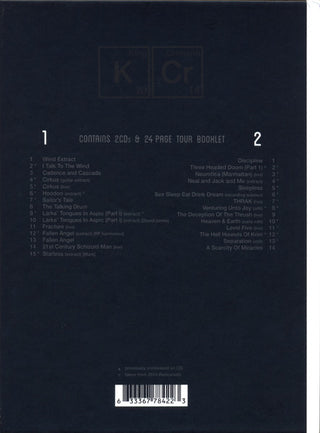 King Crimson : The Elements (2014 Tour Box) (2xCD, Comp)