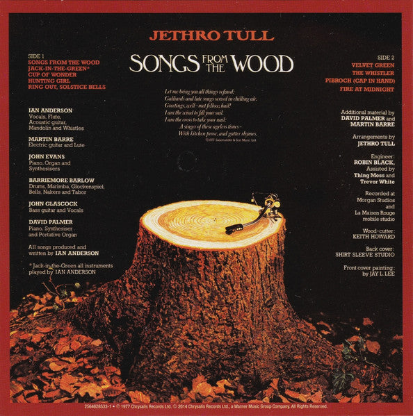 Jethro Tull : Original Album Series (CD, Album, RE, RM + CD, Album, RE, RM + CD, Album,)