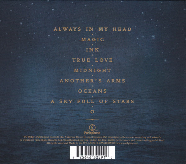 Coldplay : Ghost Stories (CD, Album)