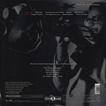 Dizzy Gillespie : Paris ….Always Volume One (LP, Comp + CD, Bon + Dlx, Ltd)