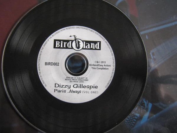 Dizzy Gillespie : Paris ….Always Volume One (LP, Comp + CD, Bon + Dlx, Ltd)