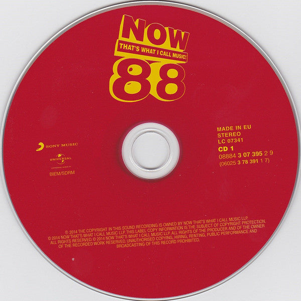 Various : Now That's What I Call Music! 88 (2xCD, Comp)