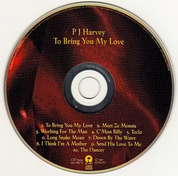 P J Harvey* : To Bring You My Love (CD, Album, RE, EDC)