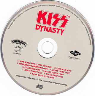 Kiss : Dynasty (CD, Album, RE, RM)