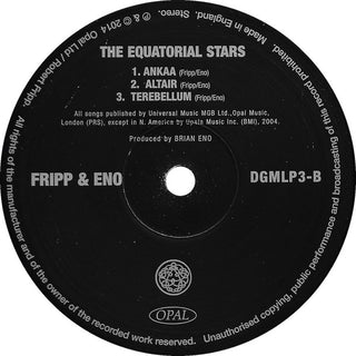 Fripp & Eno : The Equatorial Stars (LP, Album, RE, 200)