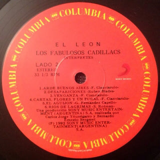 Los Fabulosos Cadillacs : El León (LP, Album, RE)