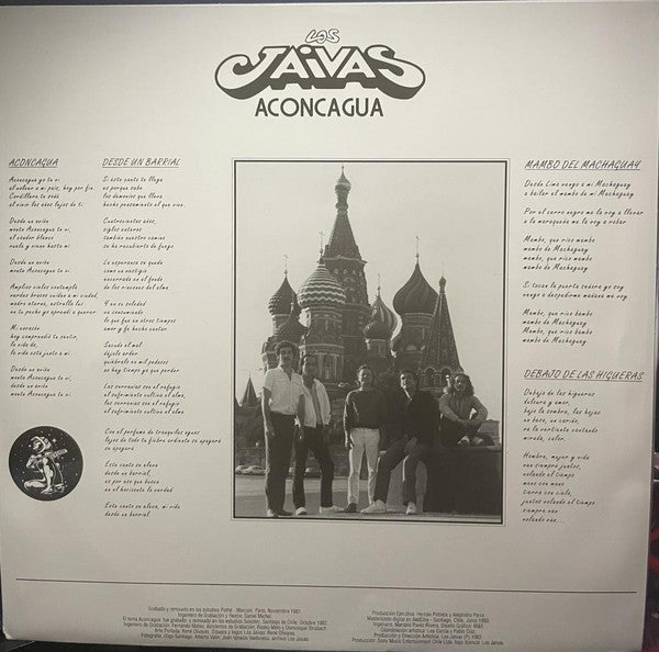 Los Jaivas : Aconcagua (LP, Album, RE)