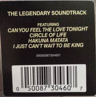 Various : The Lion King (Original Motion Picture Soundtrack) (LP, Album, Pic, RE)