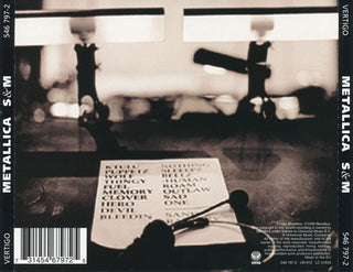 Metallica With Michael Kamen Conducting The San Francisco Symphony Orchestra* : S&M (2xCD, Album, RP)