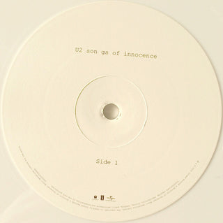 U2 : Songs Of Innocence (2xLP, Album, Whi)