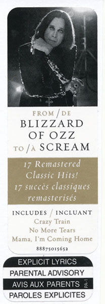 Ozzy Osbourne : Memoirs Of A Madman (CD, Comp, RM)