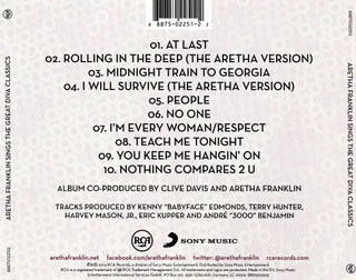 Aretha Franklin : Sings The Great Diva Classics (CD, Album)