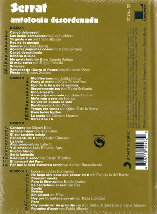 Joan Manuel Serrat : Antología Desordenada (4xCD, Album + Comp)