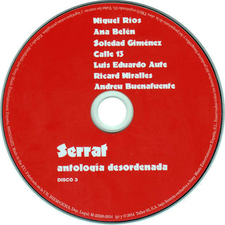 Joan Manuel Serrat : Antología Desordenada (4xCD, Album + Comp)