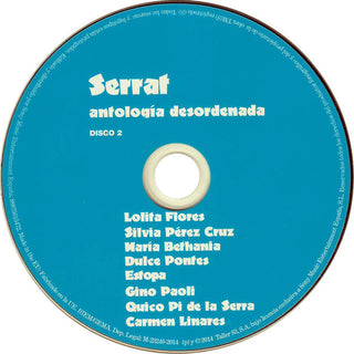 Joan Manuel Serrat : Antología Desordenada (4xCD, Album + Comp)