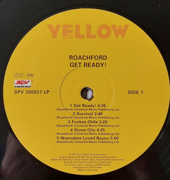 Roachford : Get Ready! (LP, RE)