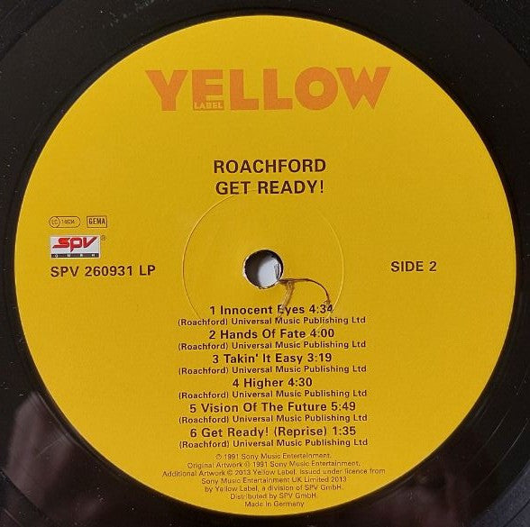 Roachford : Get Ready! (LP, RE)