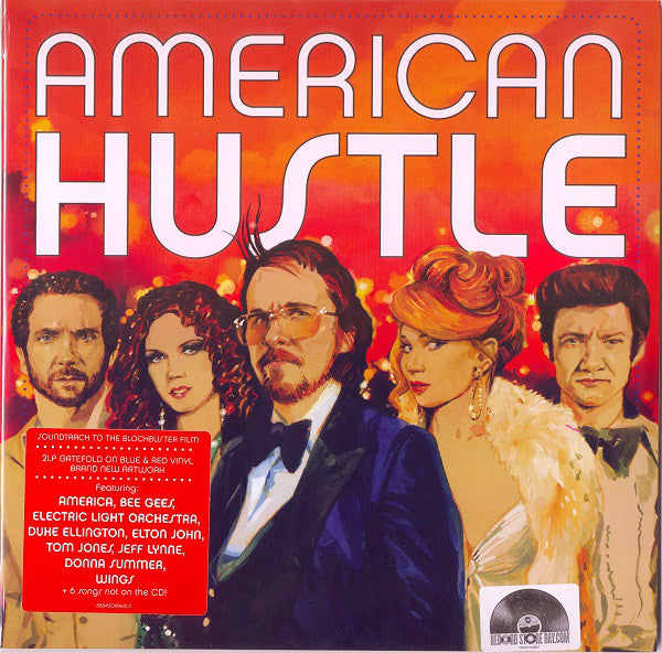 Various : American Hustle (Original Motion Picture Soundtrack) (LP, Red + LP, Blu + Comp)
