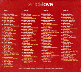 Various : Simply Love (4xCD, Comp + Box, RE)