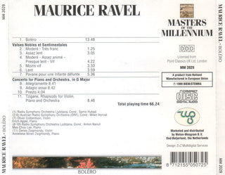 Maurice Ravel : Boléro (CD, Comp)