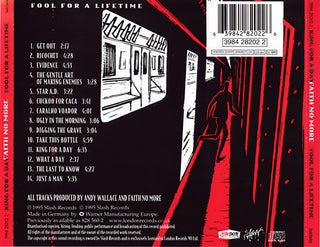 Faith No More : King For A Day Fool For A Lifetime (CD, Album, RE)