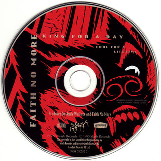 Faith No More : King For A Day Fool For A Lifetime (CD, Album, RE)