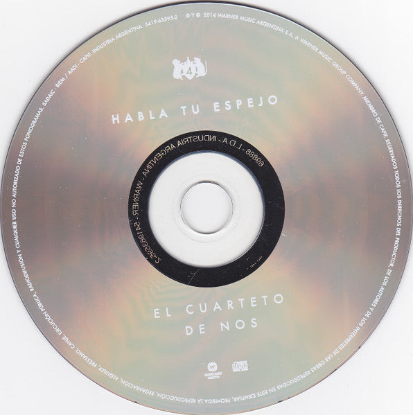 El Cuarteto De Nos : Habla Tu Espejo (CD, Album, Dig)