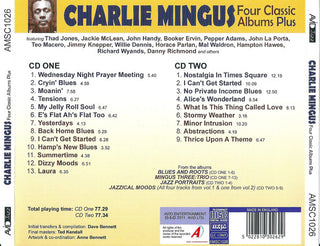 Charlie Mingus* : Four Classic Albums Plus (2xCD, Comp, RM)