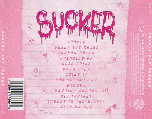 Charli XCX : Sucker (CD, Album)