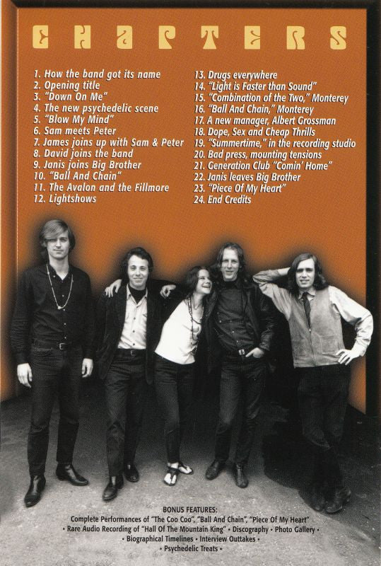 Big Brother & The Holding Company With Janis Joplin : Nine Hundreds Nights (DVD-V, Comp, PAL, Reg)