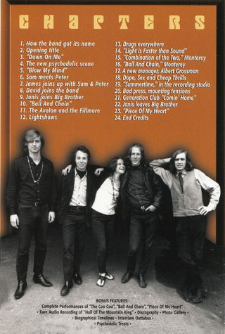 Big Brother & The Holding Company With Janis Joplin : Nine Hundreds Nights (DVD-V, Comp, PAL, Reg)