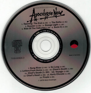 Carmine Coppola And Francis Ford Coppola : Apocalypse Now (Original Motion Picture Soundtrack) (CD, Album, RE)