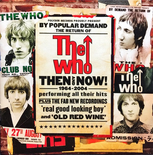 The Who : Then And Now (CD, Comp, RE)