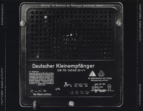 Kraftwerk : Radio-Activity (CD, Album, RE, RM)